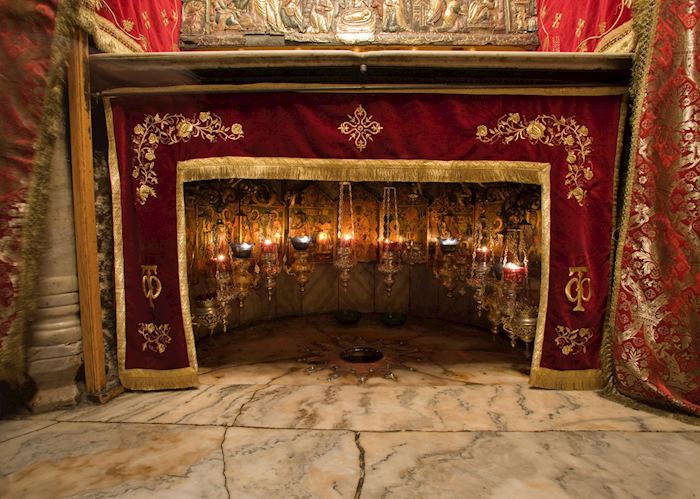 Believed birth place of Jesus, Bethlehem