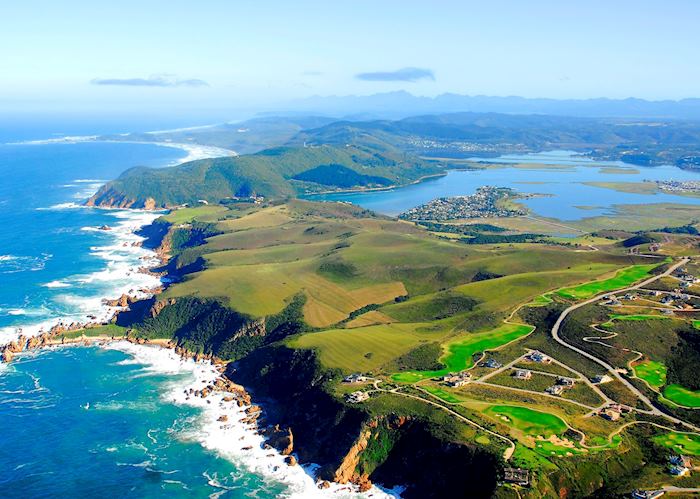 Bird's-eye-view of Knysna
