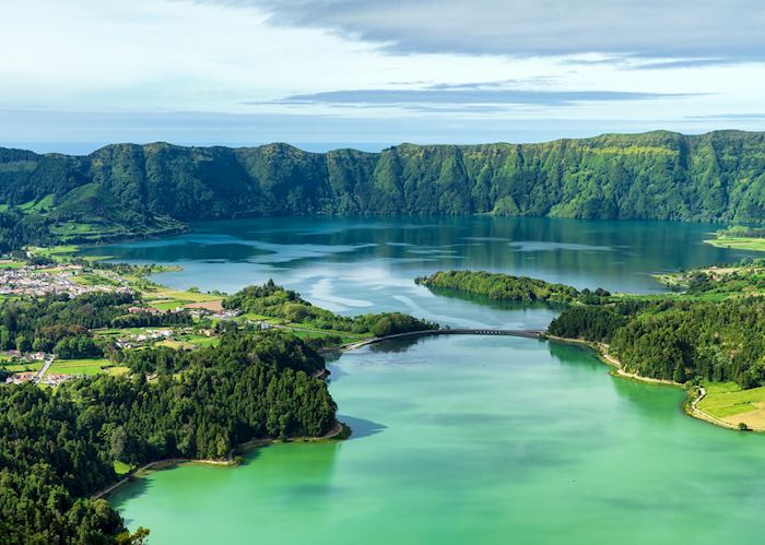 Twin lakes, Sete Cidades, São Miguel