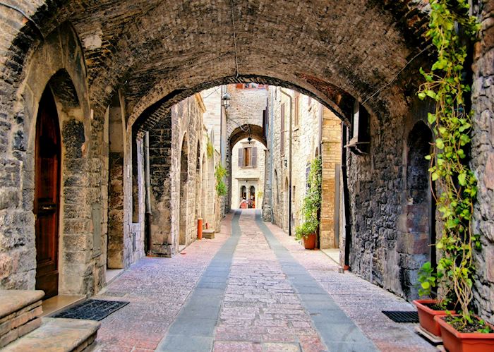 Streets of Assisi, Umbria
