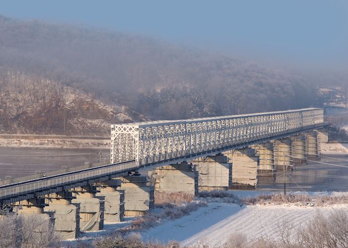 Railway bridge to the DMZ