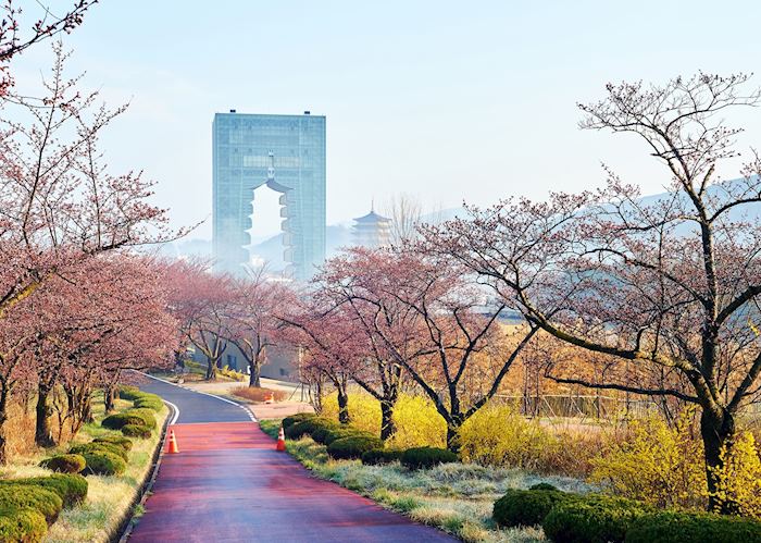 Pagoda building in Gyeongju