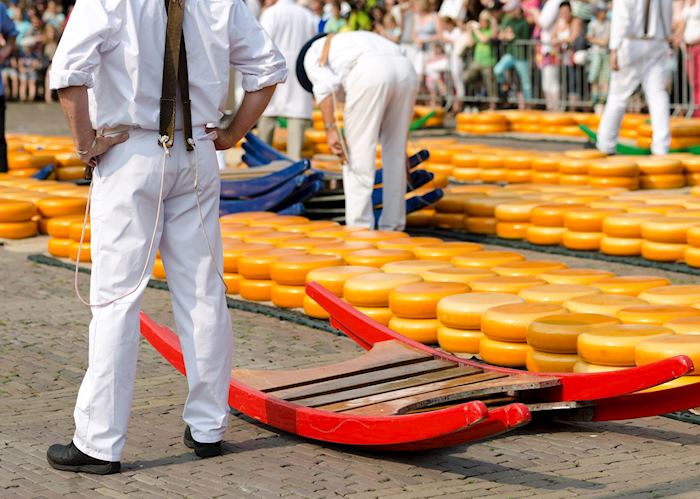 Alkmaar cheese market, Netherlands