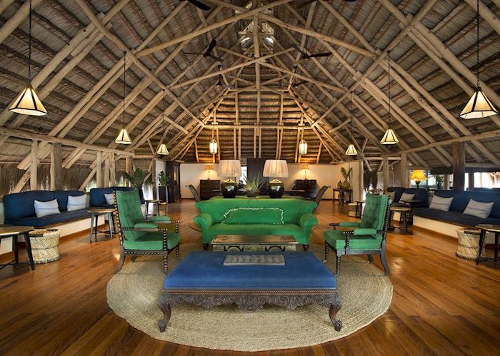 Main lounge, Benguerra Island, Bazaruto Archipelago