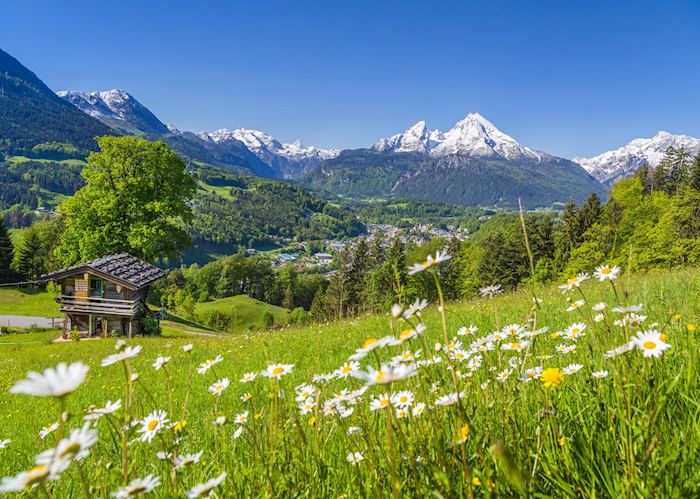 Mountain scenes in the Austrian Alps