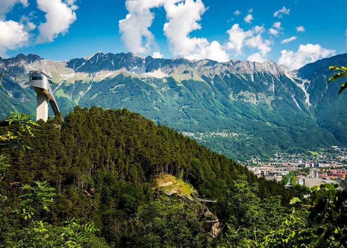 Innsbruck and the Bergisel ski hump