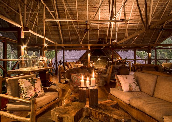 The lobby at Hacienda Concepcion