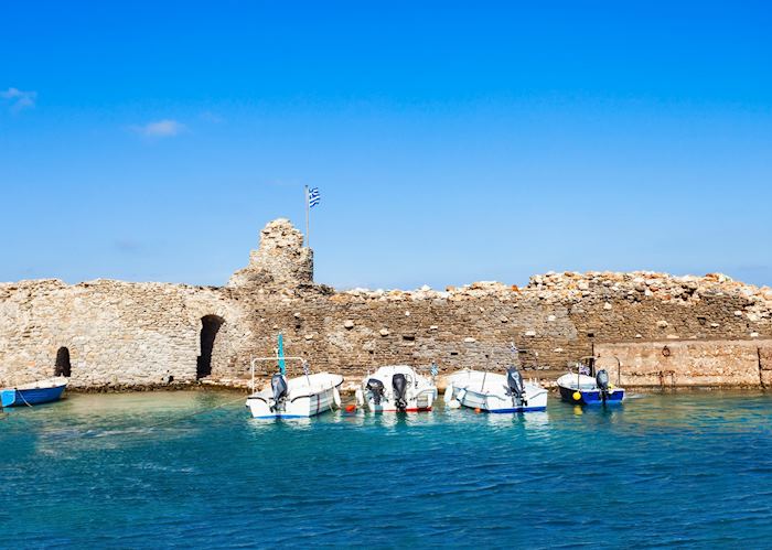 Venetian fortress in Naousa, Paros