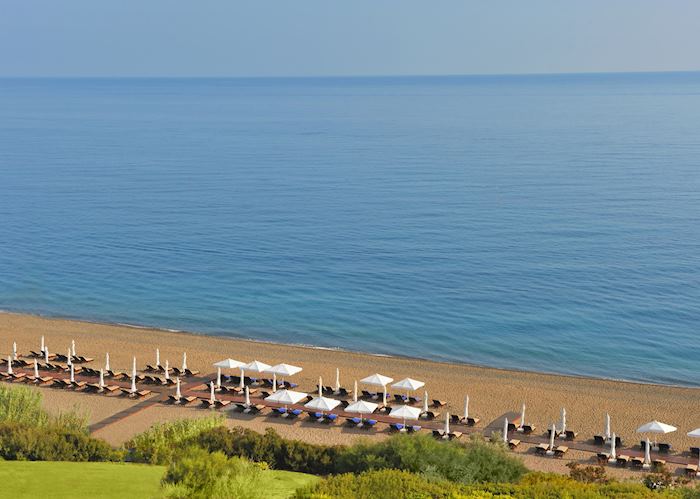 Beach, Anassa Hotel