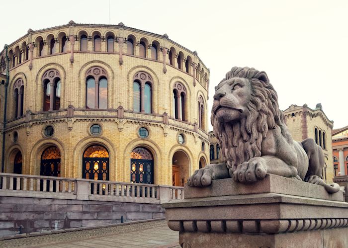 Parliament of Norway building 