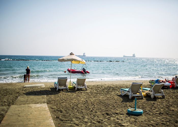 Beach and coastline, Limassol