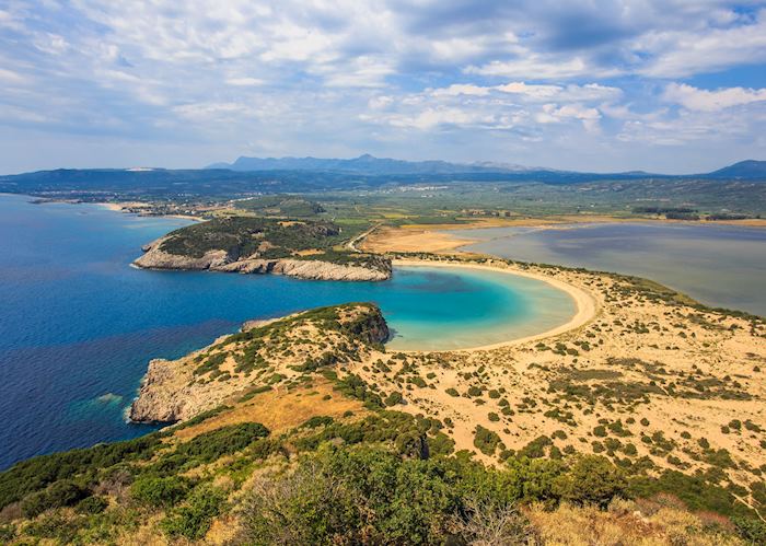 Voidokilia beach, Costa Navarino area