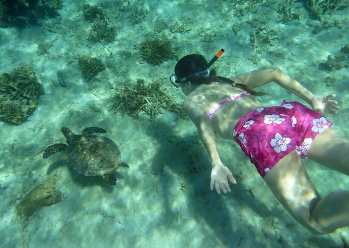 Snorkeling in Madagascar