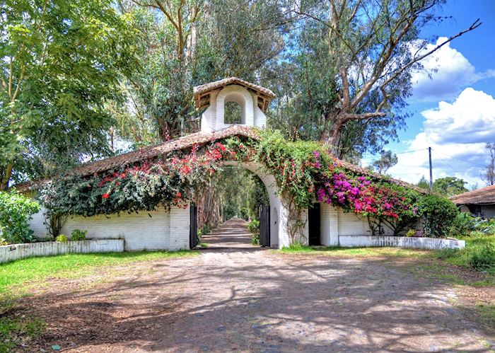 Old hacienda in Pichincha Province