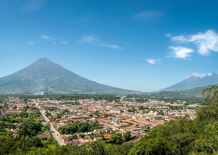 Volcanoes near Antigua