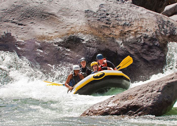 Rafting on the Cangrejal River