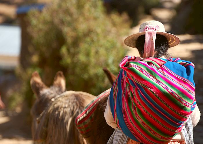 Bolivian woman