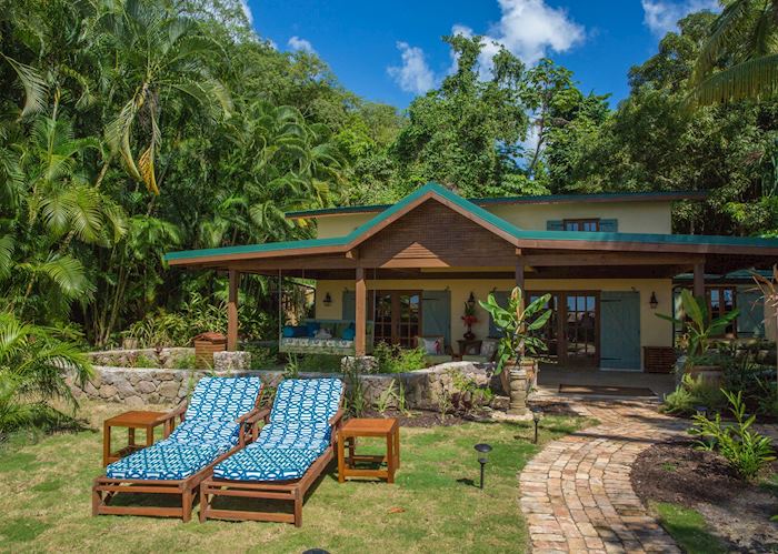 Gardens of the beach house