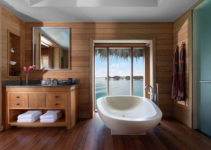 Bathroom, Four Seasons Bora Bora