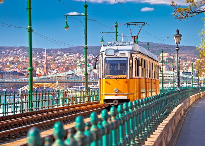 Budapest's yellow tram system