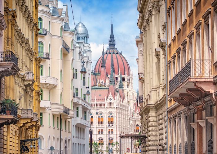 Ornate buildings of Budapest