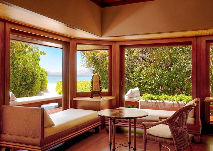 Amanpulo beach Casita