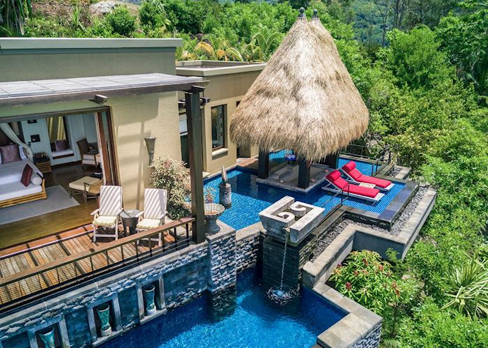 A Premier Ocean View pool area, Anantara Maia Resort & Spa