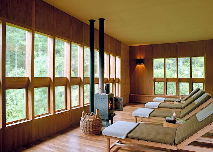 Spa relaxation area, Amankora Paro