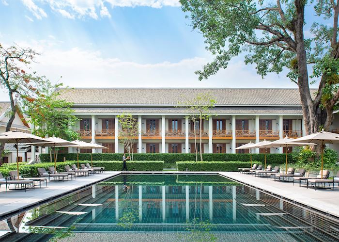 Resort pool, Avani Luang Prabang