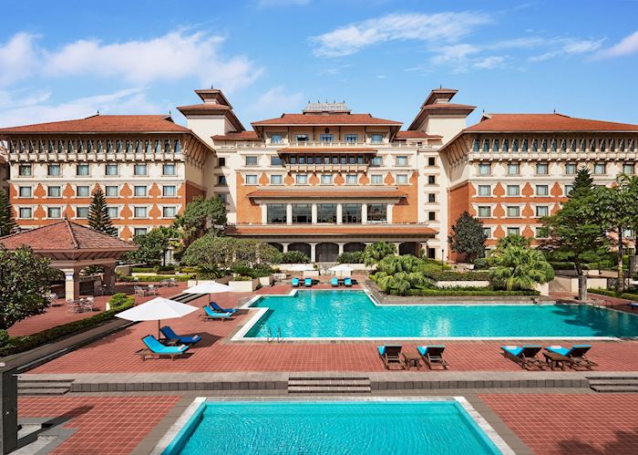 Pool area, Hyatt Regency, Kathmandu