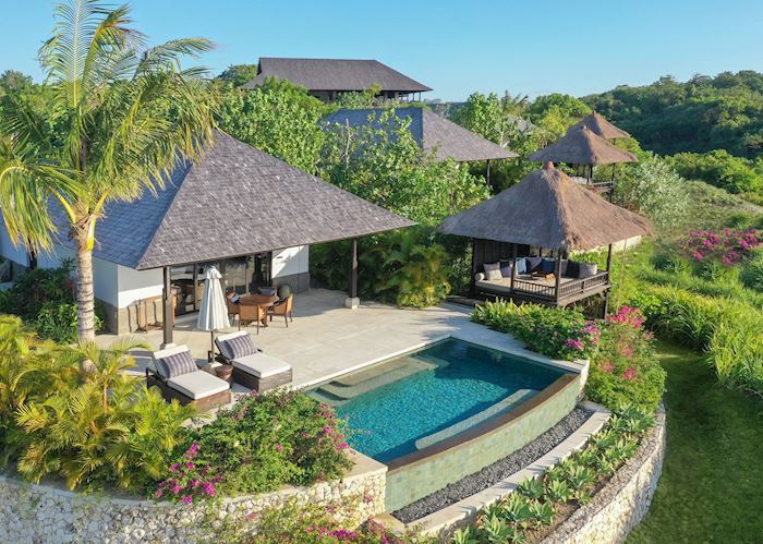 Hilltop pool villa, Raffles Bali