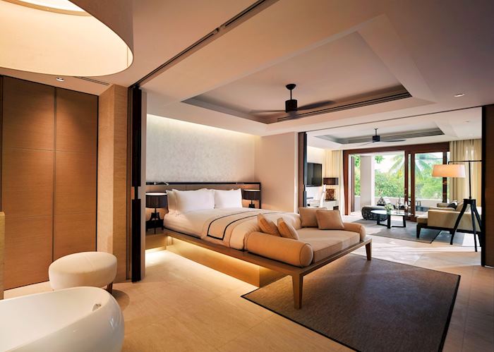 Garden view suite at The Ritz Carlton, Koh Samui