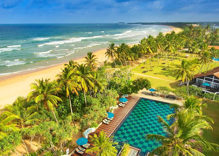 Aerial view, Thaala Bentota