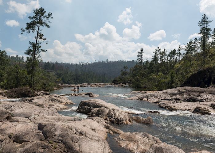 Caracol Tour with a visit to Rio Frio Cave and Rio On Pools