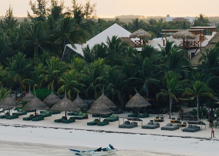 Beach area, Casa Las Tortugas