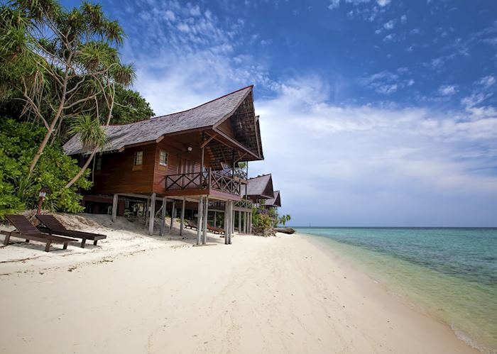 Beach on Lankayan Island