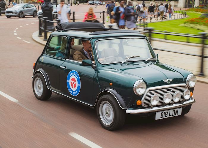 Classic Mini Cooper tour, London