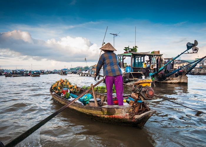 Cai Rang floating market, Can Tho