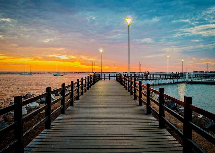 Sunset in La Paz, Baja California