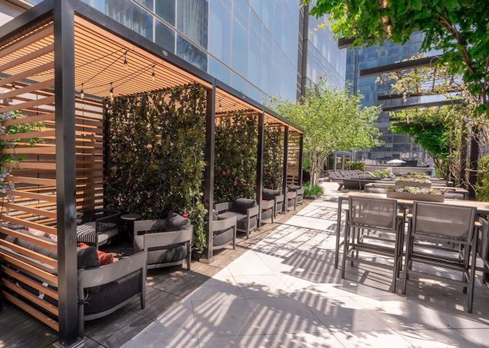 Outdoor terrace, The Dominick