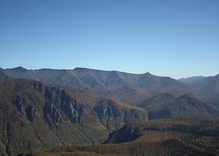 Views from the foot of Mount Kurodake, Sounkyo, Japan