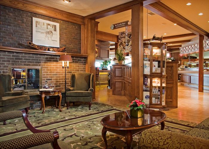 Lobby of the Crest Hotel, Prince Rupert