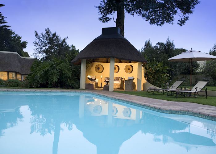 Swimming pool at Hunter's Country House