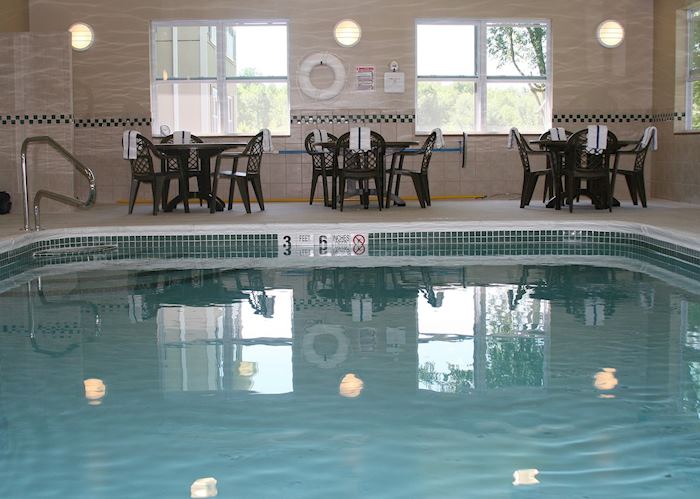 Swimming pool at the Country Inn and  Suites, Ithaca