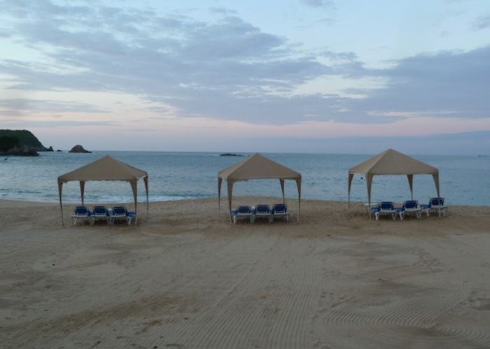 Beach at Camino Real Zaashila, Huatulco