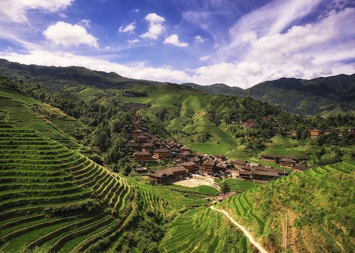 Rice terraces, Longji