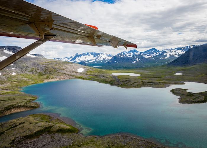 Flight over Katmai National Park