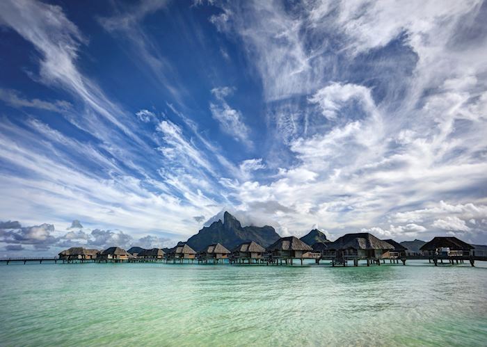 Exterior View of Four Seasons Overwater Bungalows