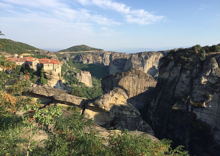 View of Meteora monasteries, Greece