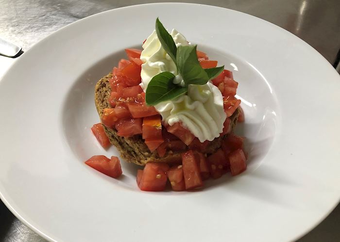 Cooking class, Milos